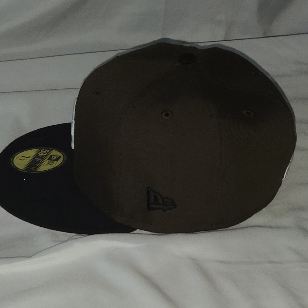 NEW ERA LA DODGERS BROWN HAT - Picture 2 of 6